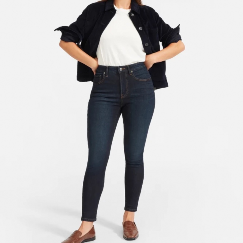 Everlane The Curvy Authentic Stretch High-Rise Skinny Jeans NWT